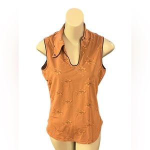 Jamie Sadock Sleeveless Asian Inspired Top